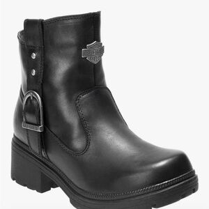 Harley-Davidson Women's Black Moto Boots